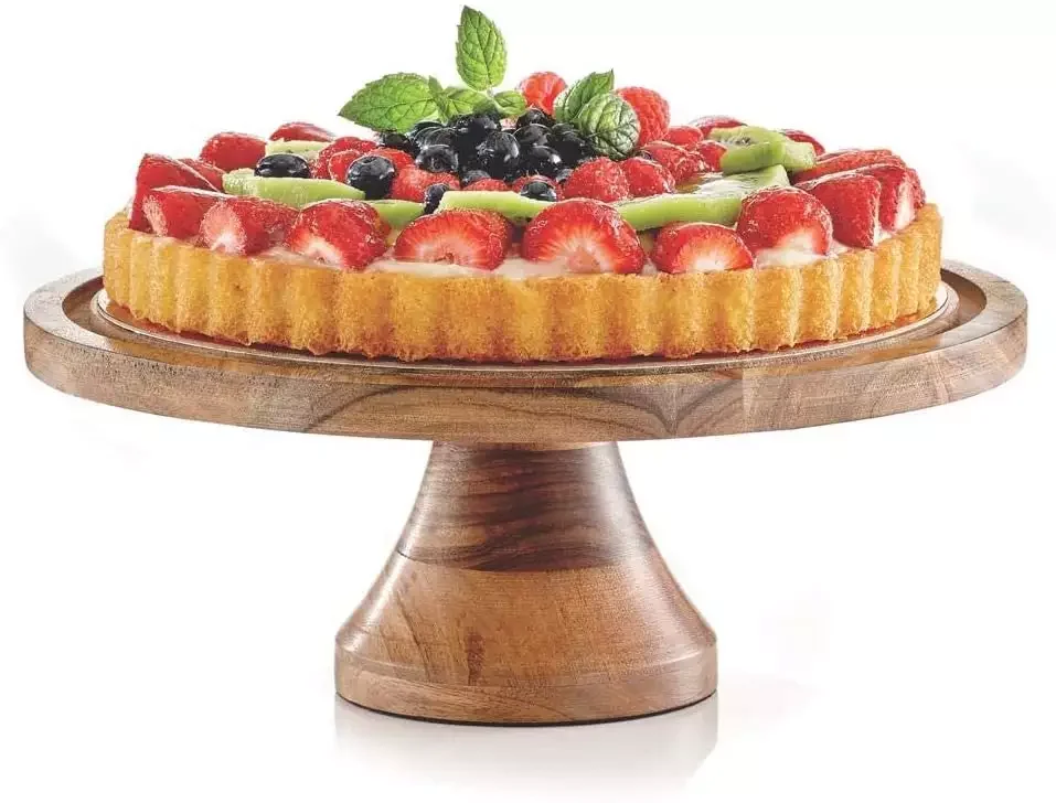 Glass Cake Stand with Dome Cheese Board Covered Platter and Serving Tray for Pastries Pies Appetizers in good price