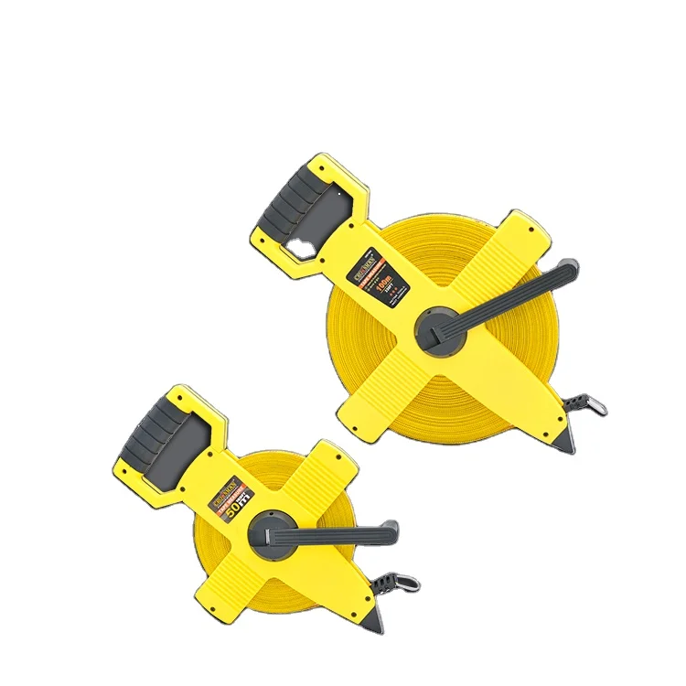 CROWNMAN Measuring Tools 50/100m long distance tools scale clear wear-resistant high-precision Fiberglass tape measure