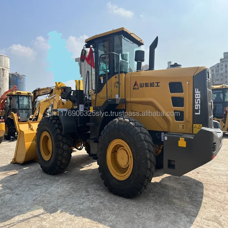 cheap chinese loader sdlg l958f used front loader