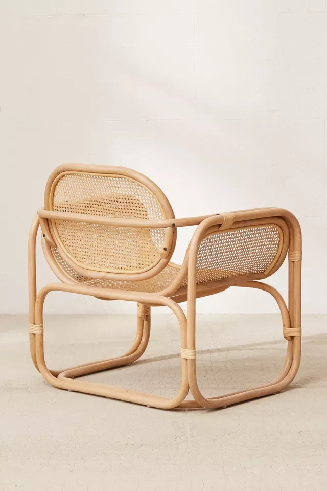 Vintage style Garden chairs Natuaral rattan dining chair with various colours Outdoor chair for decorative