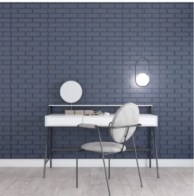 Brick Decorative  Plastic Wall Panel 3D Wall Panel resistent Polystyrene  wall decoration  adhesive 3D interior modern