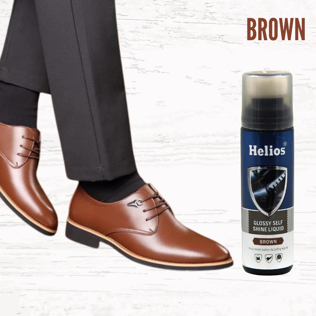 New Latest Customised Made In India Shoe Shiner Glossy Self Shiner For Leather Shoes For Export In Wholesale Price