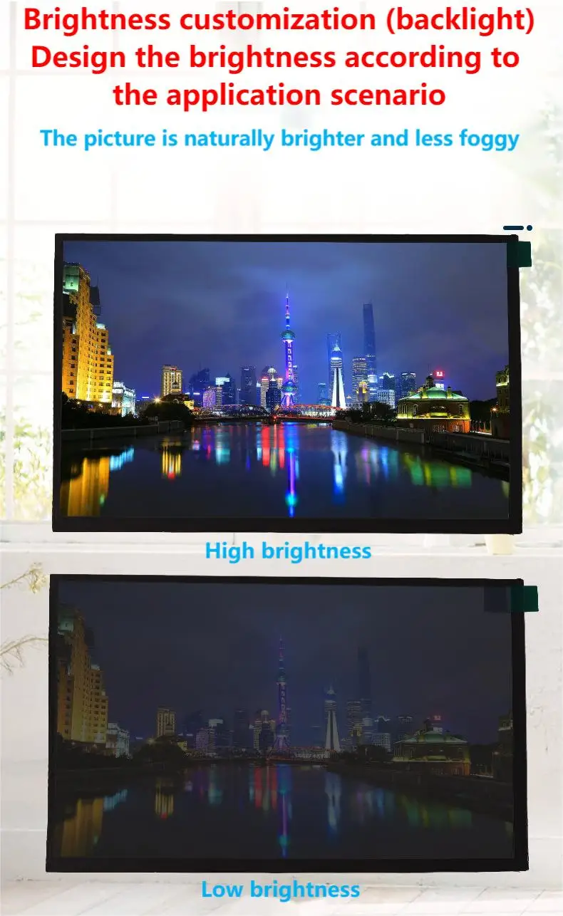 Innolux 10.1 inch 1920x1200 P101JEA-3Z1 1000 nit 3S15P WLED MIPI 229.46*149.1*2.5 mm 40 pin LCD  module lcds screen  PANEL