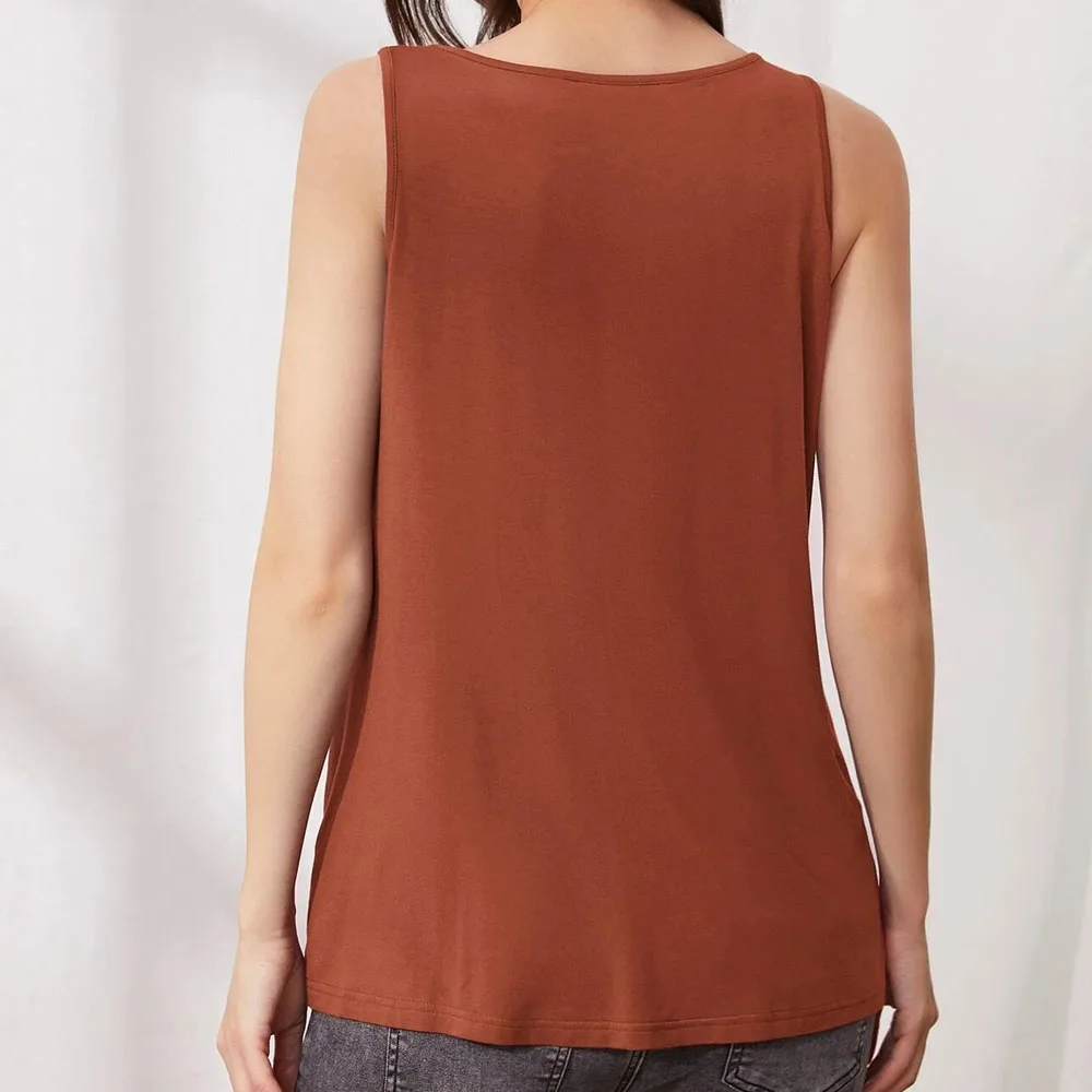 New Design Women Maternity Clothing Dress / Custom Logo Maternities Tank Top / Best Price Women Maternity Lift Up Nursing Tank T