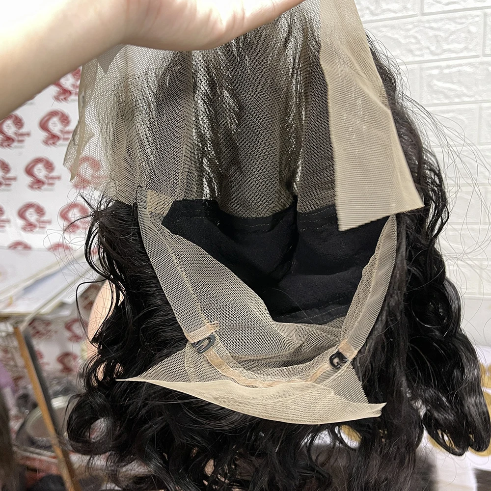 New high quality products from Vietnamese hair supplier 12a hair, 10 inches long body wave wig with full lace wig made by hand