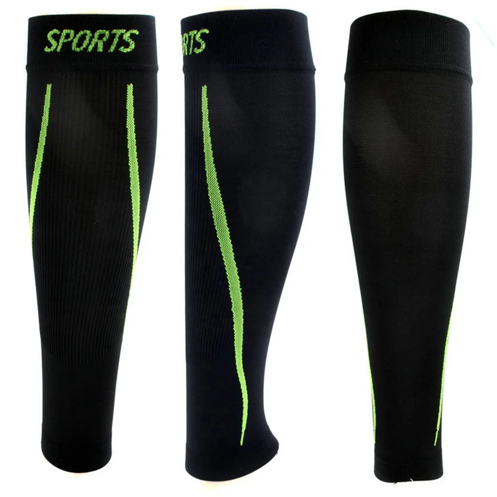 Breathable Football Shin Guard Leg Socks Pads Professional Soccer Sports Legging Sleeves Protective Gear With Custom Logo