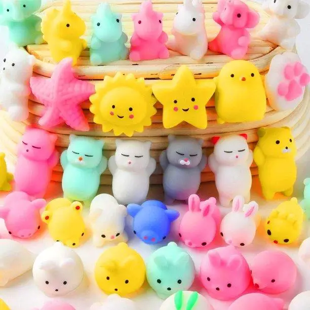 Полиуретановая пена Pika игрушки для снятия стресса креативные красочные вентиляционные шарики декомпрессионная игрушка детей и