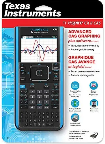 Бесплатная доставка на аутентичных техасских инструментах TI-Nspire CX II CAS Color Graphings калькулятор