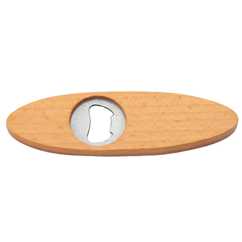 Hot selling latest kitchen gadgets small wine bottle opener keychain with wooden handle