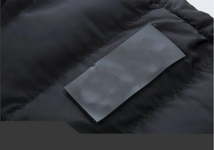 Лидер продаж Плюс Размер Свободный Тип с капюшоном на молнии без рукавов утолщенный зимний осенний теплый повседневный топ жилет для мужчин