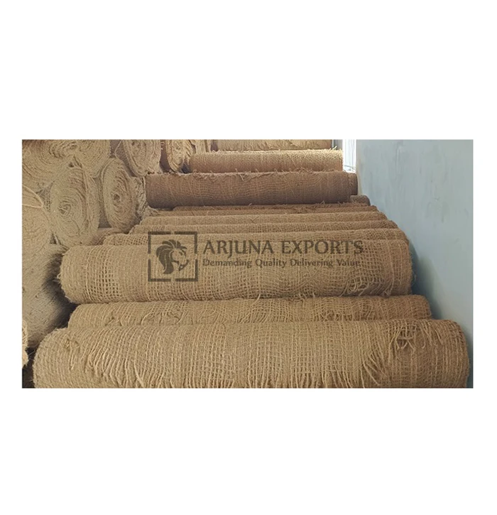 Best Quality Coir Woven Geo Textiles Fabric Rolls for Soil Stabilization and Water bank Protection at Competitive Market Price