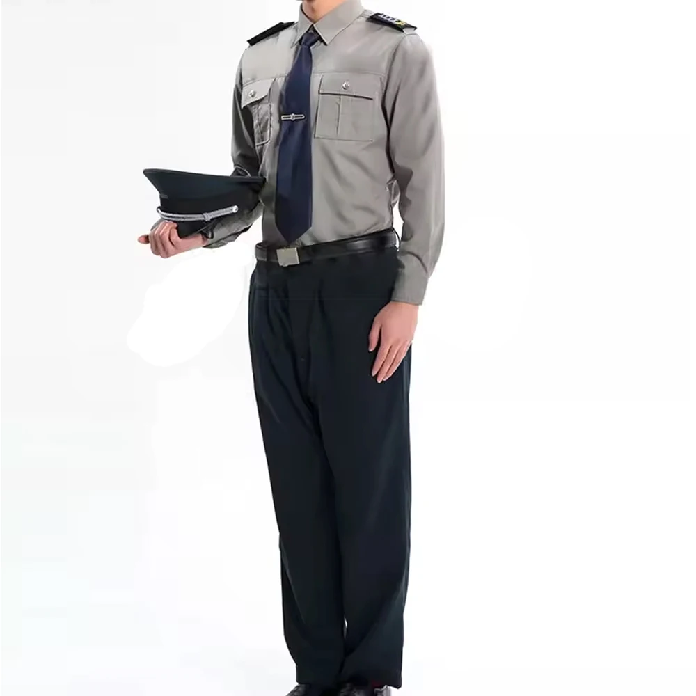 OEM Service Best Material Comfortable Men Security Uniform / Professional Quick Dry Breathable Wholesale Security Uniform