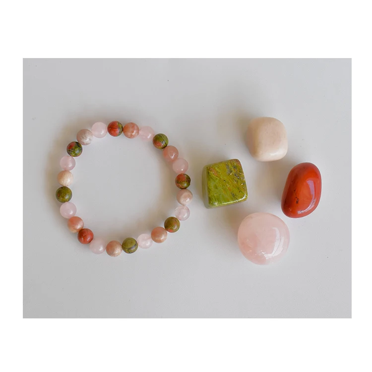 Superior Quality Natural Gemstones Kit FERTILITY Intention Crystals Kit for Enhance Love Nurture and Emotional Balance