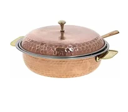 Unique Design Copper Serving Dish For Home Hotel And Restaurant Food Serving Dish At Attractive Prices