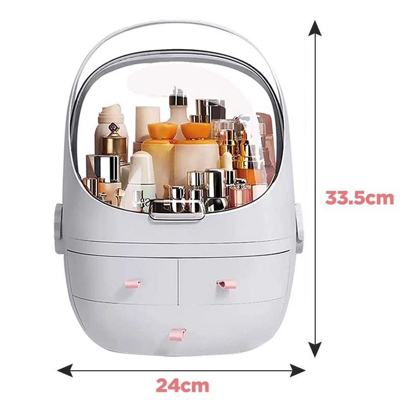 Bedroom Vanity Makeup storage box Dresser Makeup Organizer Cosmetic Display Cases And Lipstick Organizer Gf208