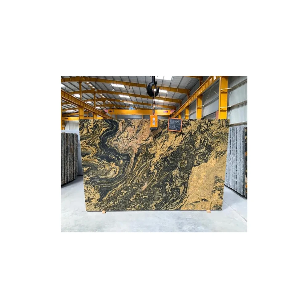 Premium Quality Calacatta  Gold Marble Stone Tiles Natural Marble Alaska Gold Granite At Lowest Price