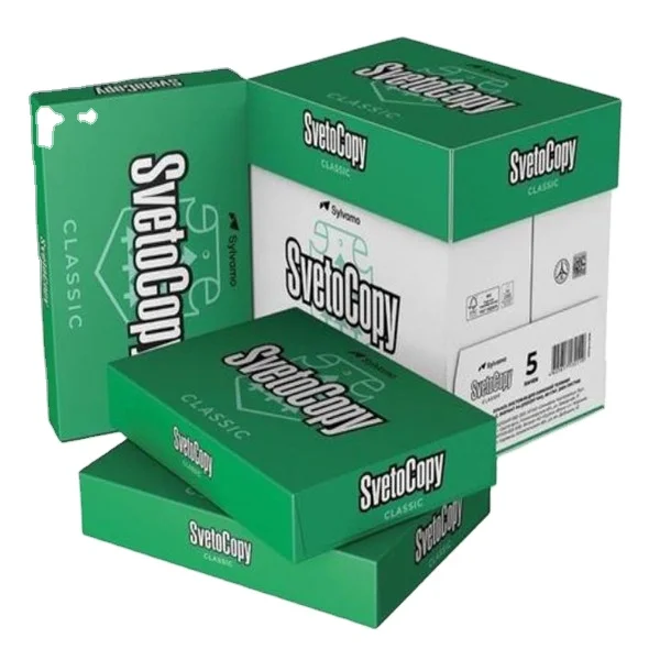 100% Pulp A4 Paper Copier 500 Sheets Per Ream A4 Copy Paper OEM 80GSM