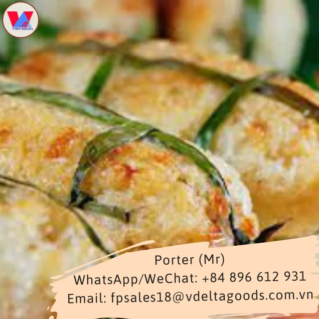 Best quality Vietnamese specialty Frozen Grilled sticky bananas