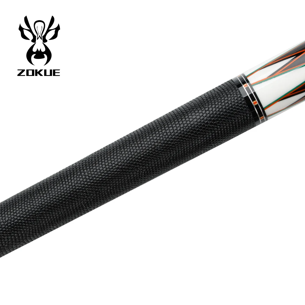 ZOKUE Pool Cue Real Wood Inlay Professional Stick 12.2-12.5mm Genuine Leather Radial Joint Kit Precious Wood Billar Cue