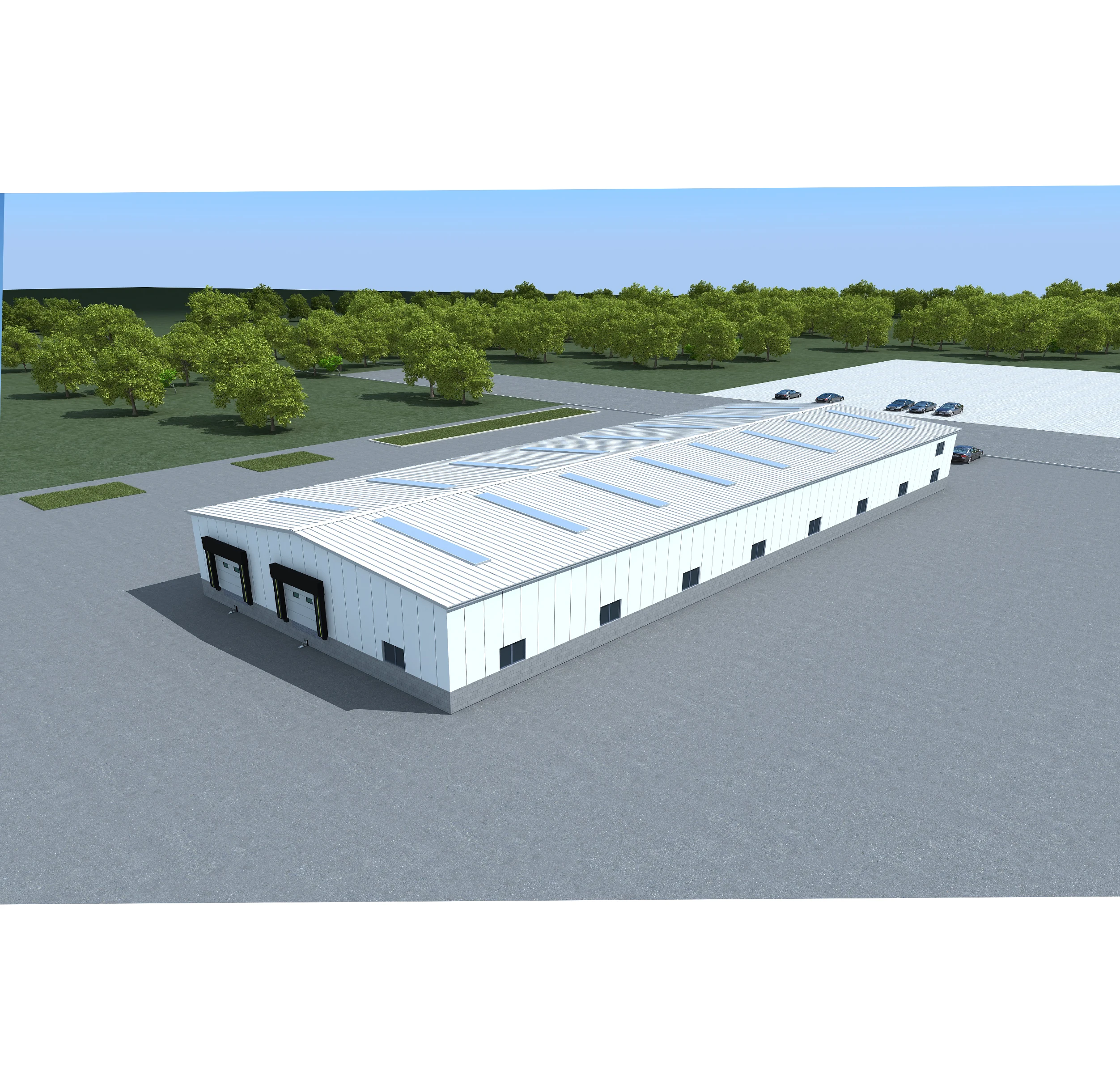 Industrial steel structure factory prefabricated warehouse workshop made in China