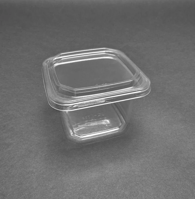 Отличная Прозрачная еда для ресторанов и кафе 640 мл пластиковые контейнеры еды производитель