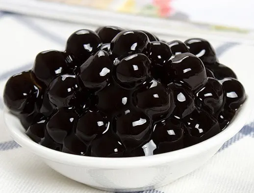 Supply New Product Brown Sugar Tapioca Ball Pearls Tapioca Balls Bubble Tea Milk Tea Ingredients For Sale