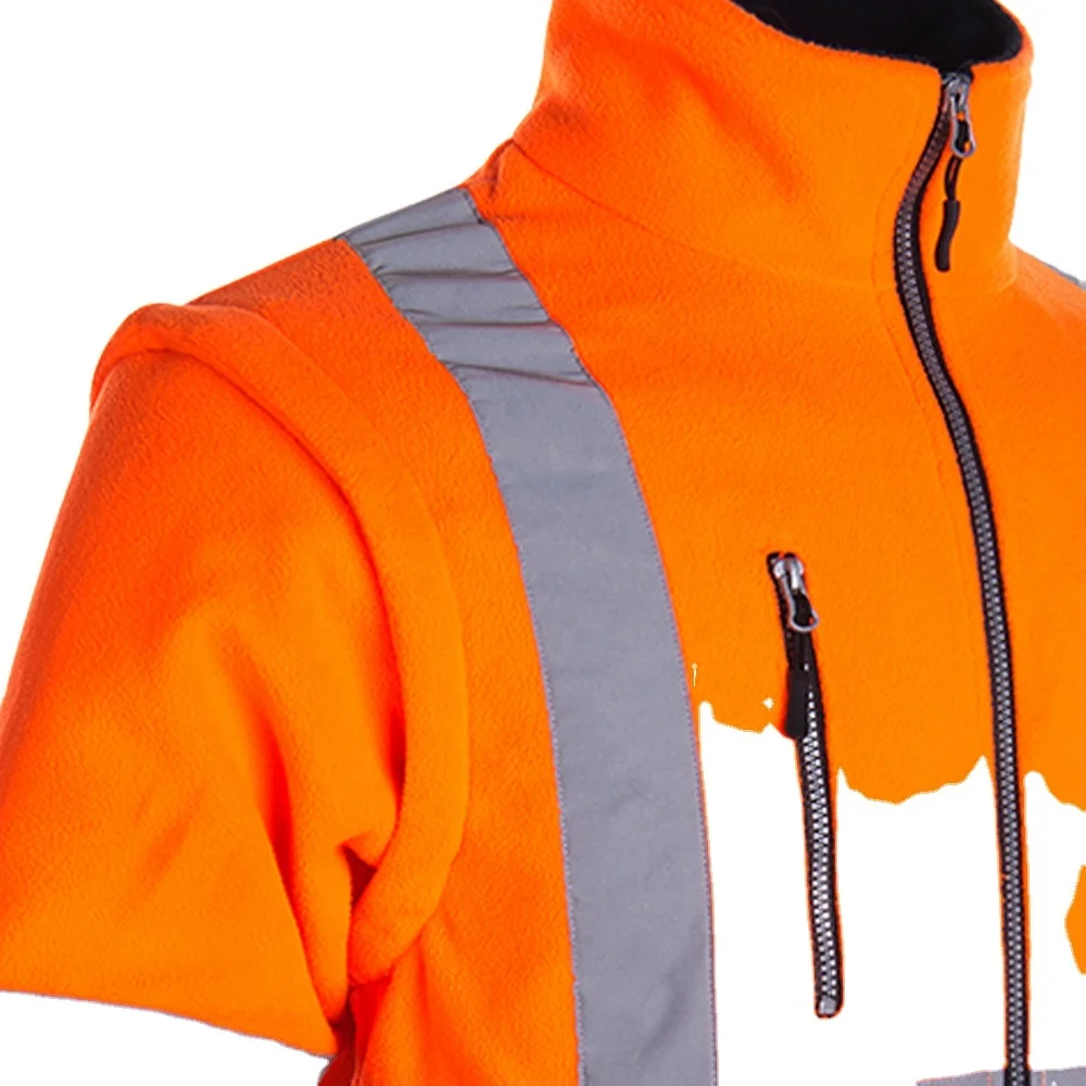 High Visibility Reflective Vest Working Clothes Motorcycle Cycling Sports Outdoor Reflective Safety Clothing Reflective Jacket