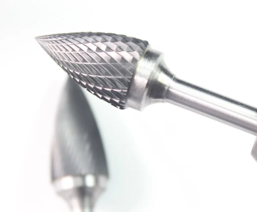 PERFACTOOL  6mm  Shank Metal Grinding Rotary Burr Set for Wood Power Tools Carbide Rotary Burr