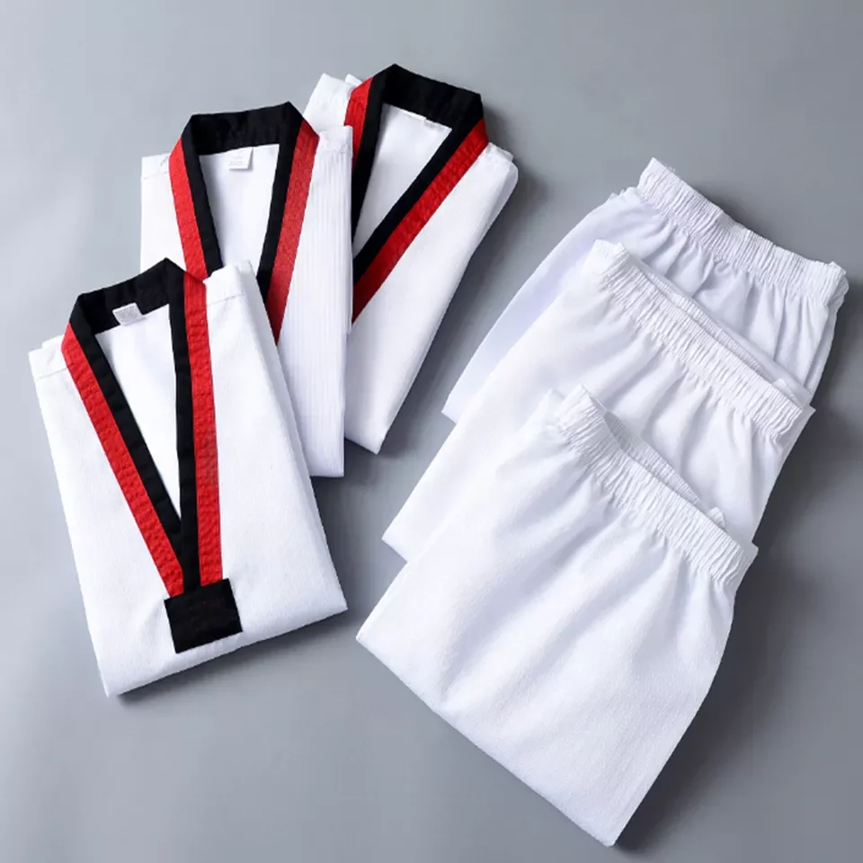 Best Quality Factory made taekwondo uniform Martial Arts Suits Wholesale Price sports Wear bulk quantity Karate Uniform for sale