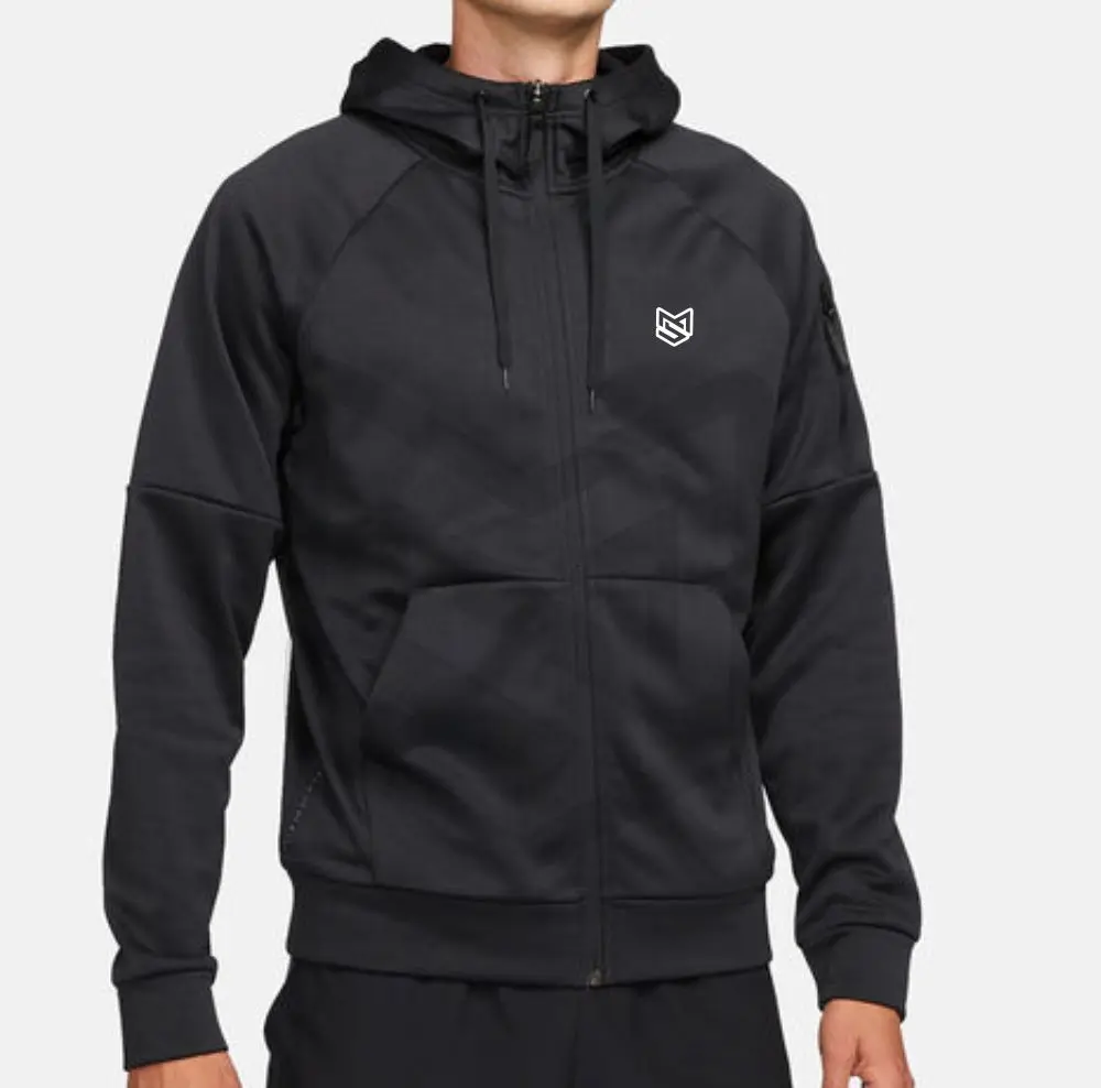 Embroidered Thick and Heavyweight 400 GSM Fleece Full Zip Up Hooded Top Sweat Shirts Hoodies on Wholesale Ex Factory Prices