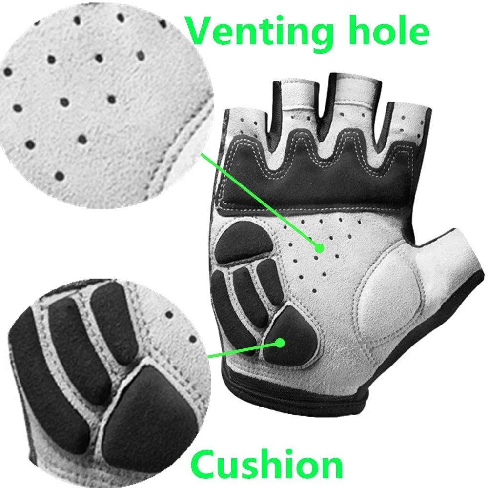 Guantes de ciclism Custom cycling gloves sports cycling fitness gym gloves cycling glove half finger for kids guantes deportivos