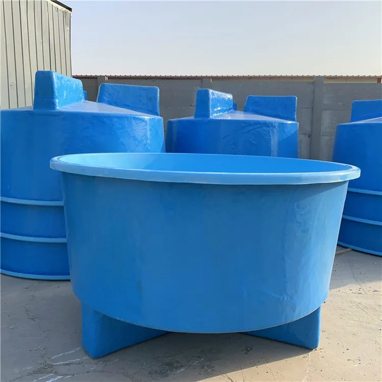 Qlozone customize ras fish farm large fish tank high quality FRP aquaculture fish tanks