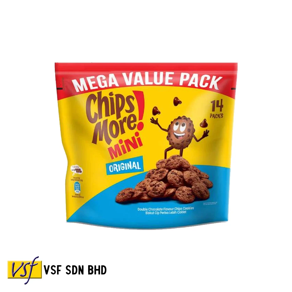Chipsmore Multi Pack Family оригинальный ароматизатор 24 г x 14s 16 pkts малазийское Оригинальное шоколадное печенье больше чипсов