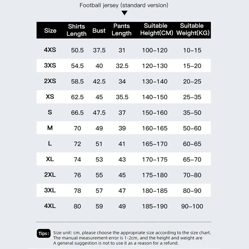 Soccer Jersey Sets Sublimation Design Printing Name Number Outdoor Game Training Running Sports Shirt