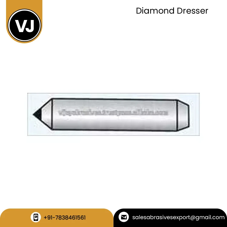 Worldwide Supplier of High Quality Cylinder Shape Single Point 2 Carat Diamond Dresser Abrasive Tools for Grinding Wheel