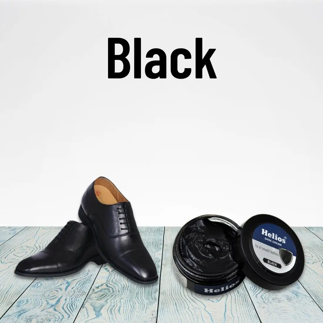 Helious From India Manufacturer Suppliers Of Shoe Cream Jar White 48 GM For Leather Shoe Shining Remove Dirt Stains