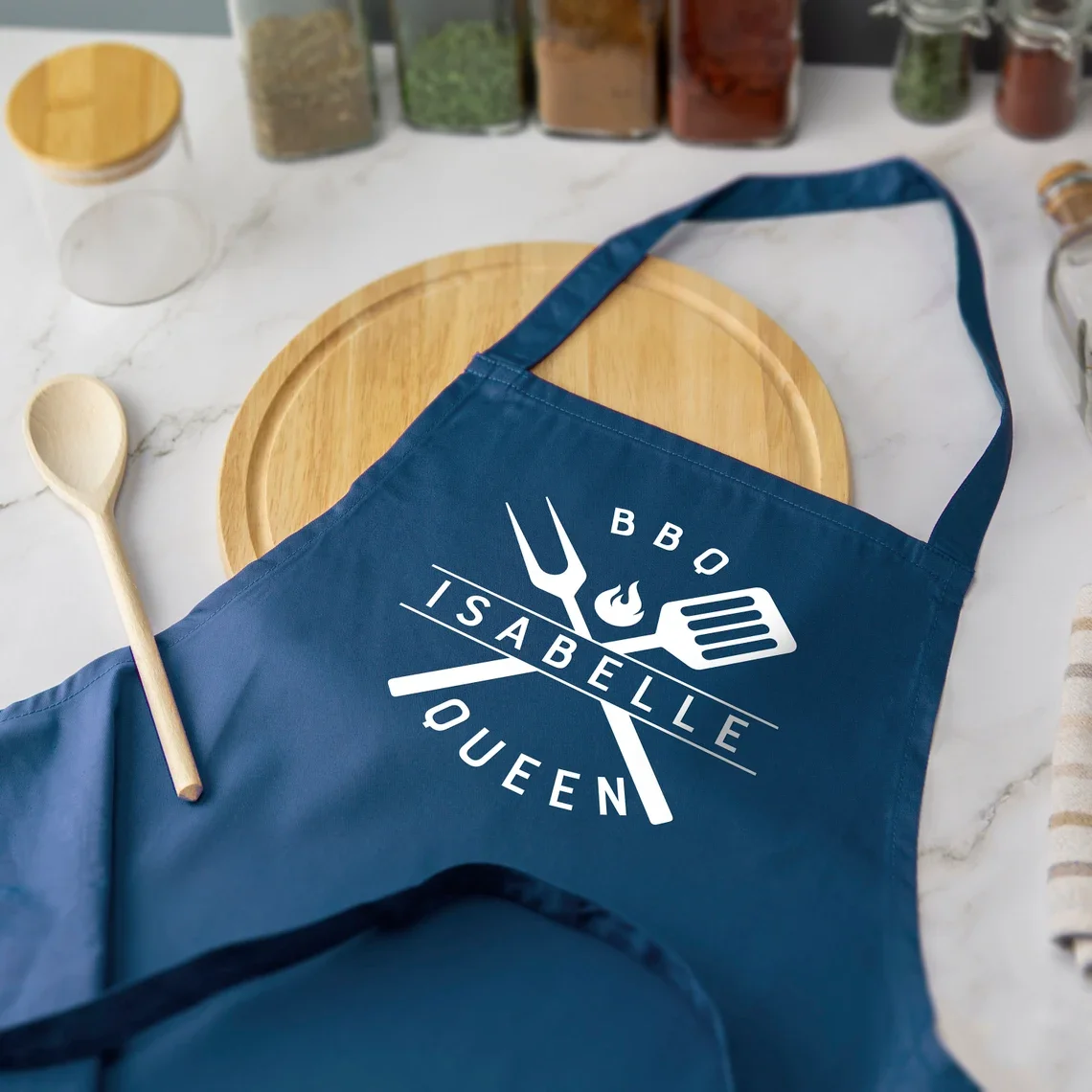 OEM ODM Kitchen Chef Garden Work Apron Household Food Processing Workers Aprons For Cleaning with customized logo