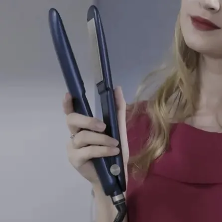 Vietnam PTC Hair Straightener Professional Custom Color Logo Ceramic Flat Iron Black Blue Rose Gold Ceramic Gray Power Plate