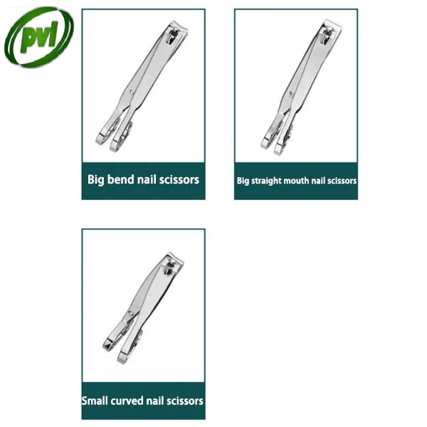 New Carbon Steel Nail Clippers To Clean Nails Toenails Portable Manicure Pedicure Nail Tool