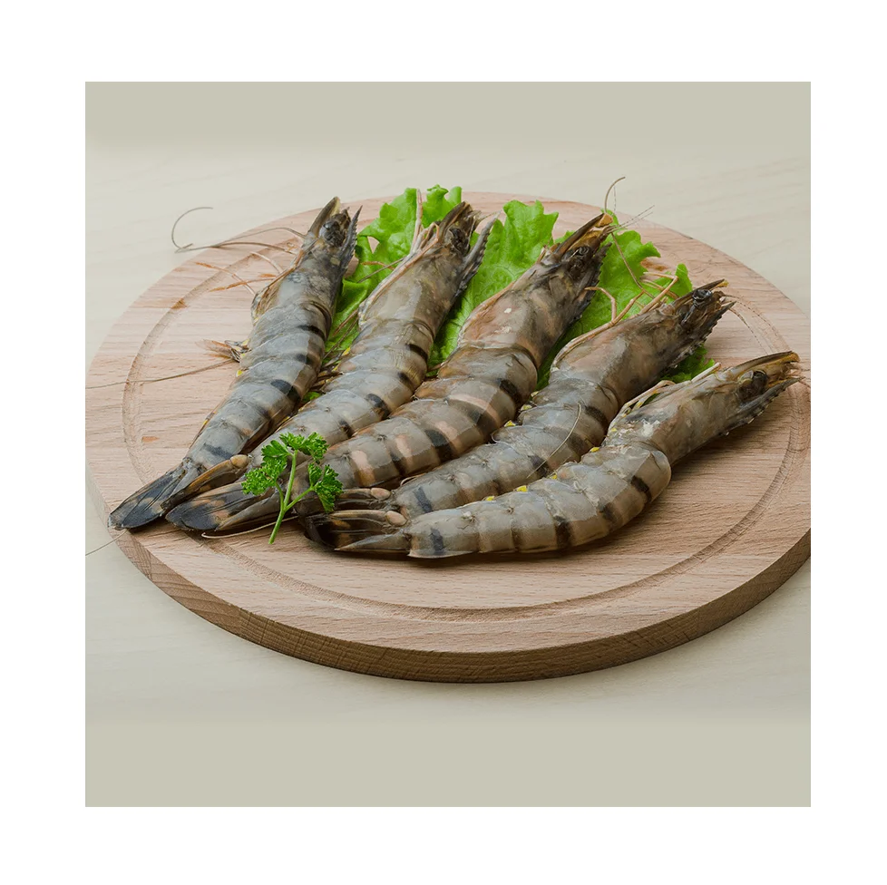 Вьетнам, оптовая продажа, креветки PD с черным тигром, свежие морепродукты, высококачественные очищенные креветки, черные тигровые креветки