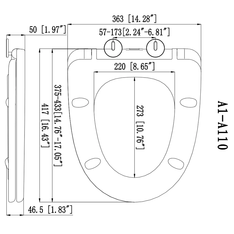 BSCI factory soft close toilet cover seat nonwoven slow down UF hot toilet seat cover comfortable for bathroom and market