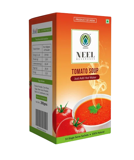 Premium Quality Organically Made Instant Tomato Soup Packet For Home & Restaurant Uses Soup by Exporters