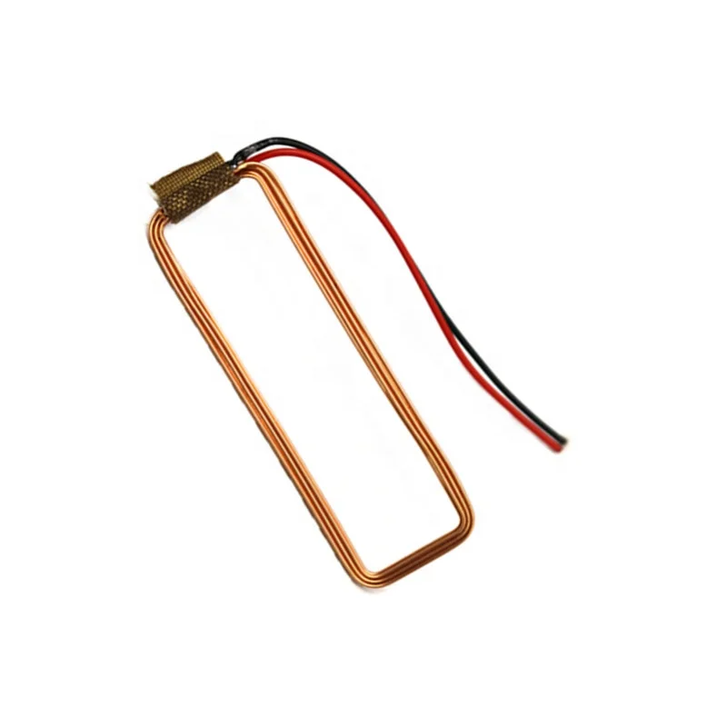 Customized wound copper qi charger 12v rfid air antenna coil air core magnet coil rf