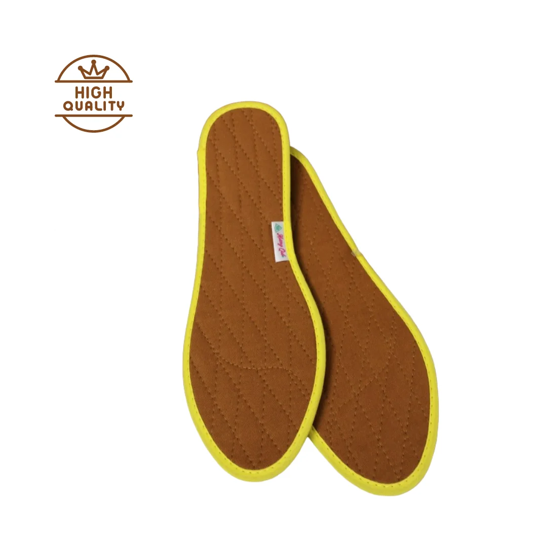 New Design Good Quality Shock Absorbing And Breathable Cinnamon Insole Soft Shoes Insole Deodorization Insoles