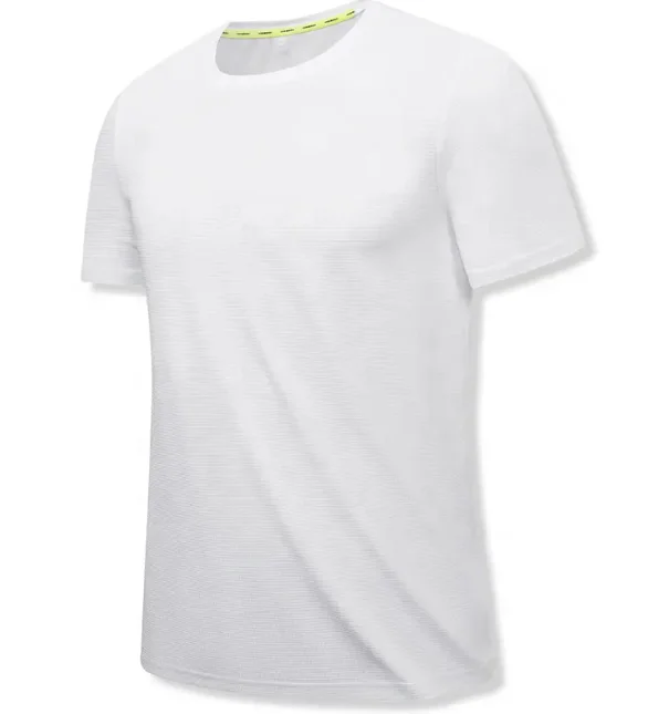 Новая оптовая продажа одежда для тренажерного зала Мужская футболка на заказ дышащая Однотонная мужчин в новом дизайне оверсайз высокого качества