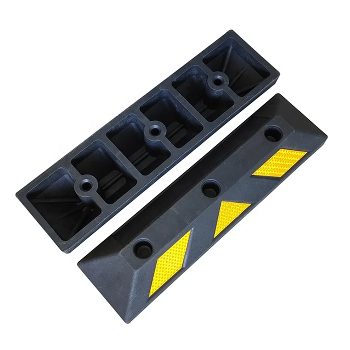 600mm  factory price rubber wheel stopper car parking stopper