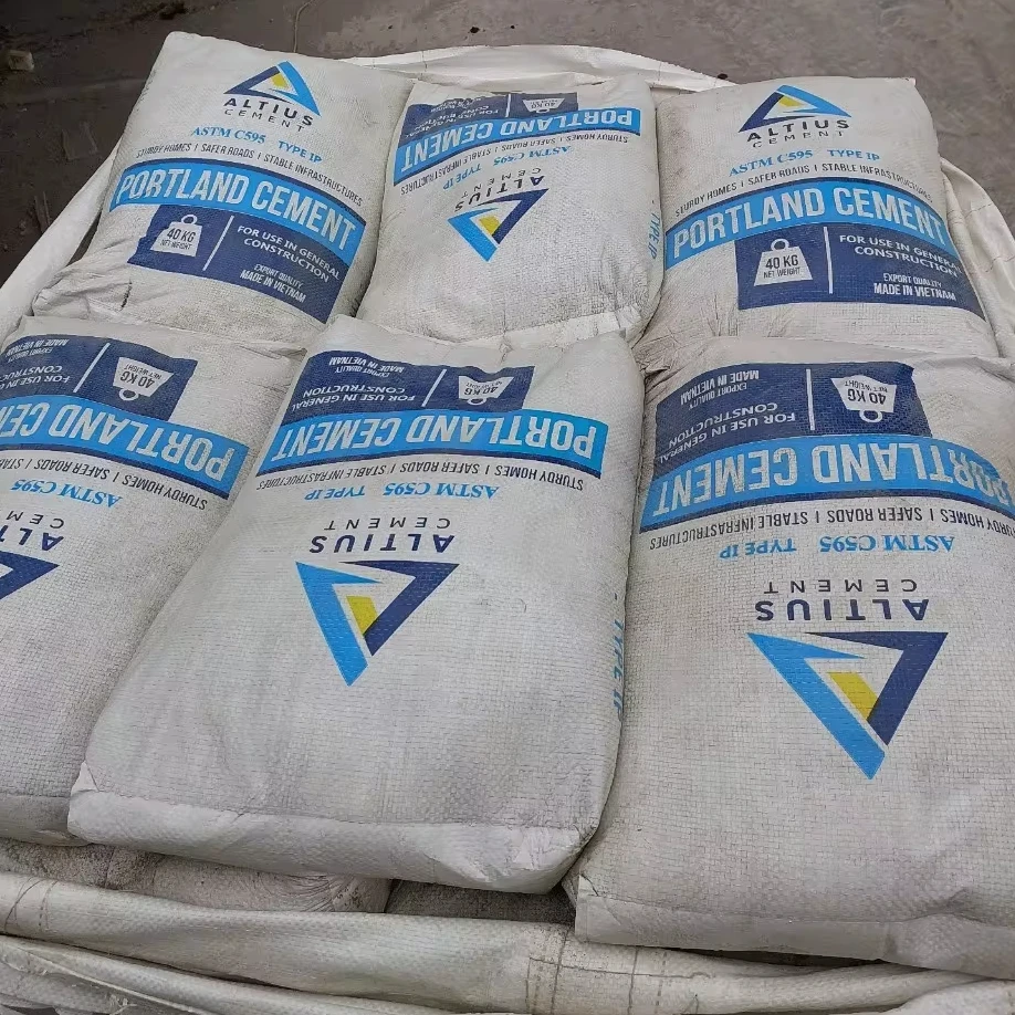 Good Quality  Portland Cement Wholesale  Cement Bag 40kg Made In Vietnam Manufactory Cement