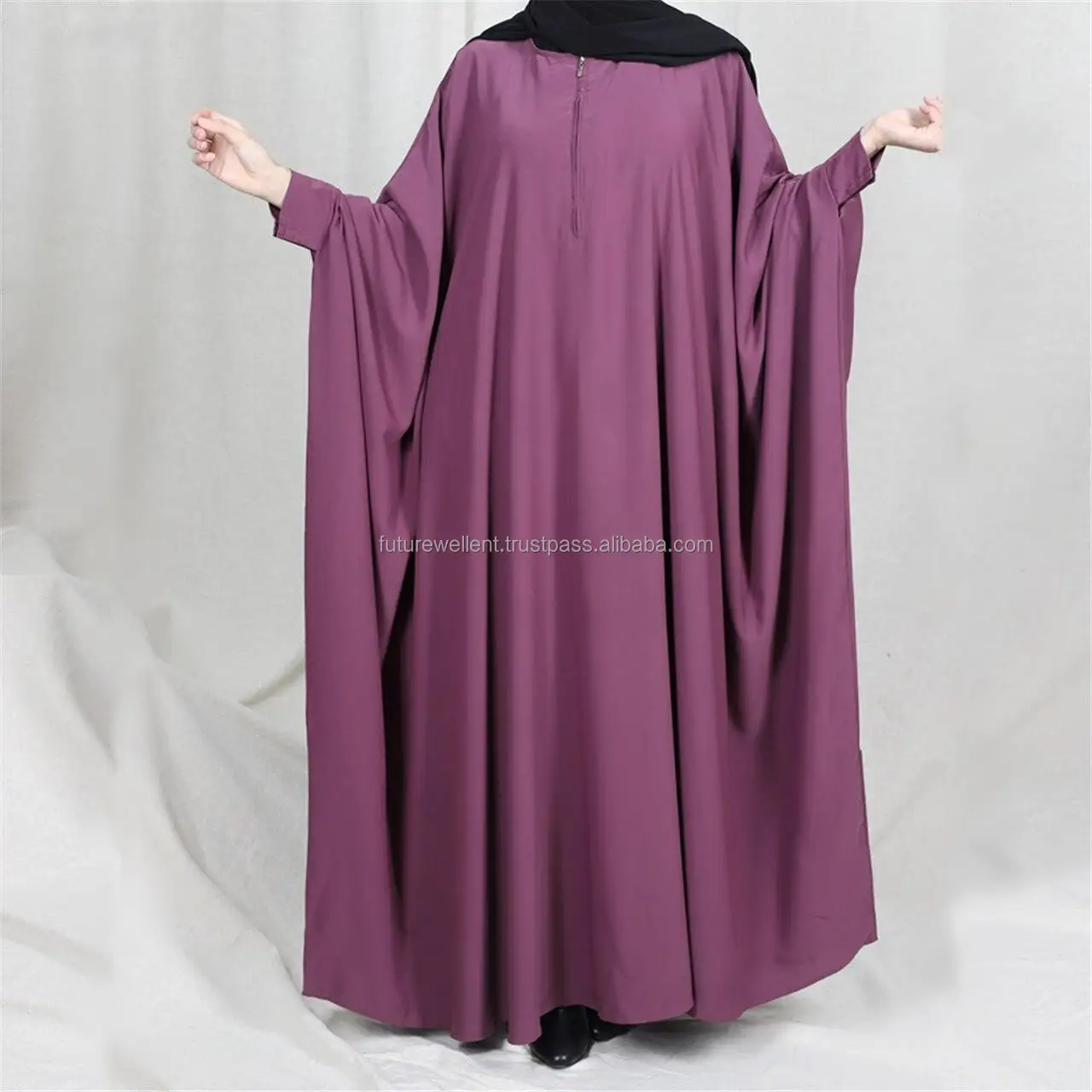 New Kaftan Style Abaya Wholesale Muslim Kaftan Abaya  Ethnic Clothing Muslim Traditional High Quality Fashion Ladies Abaya