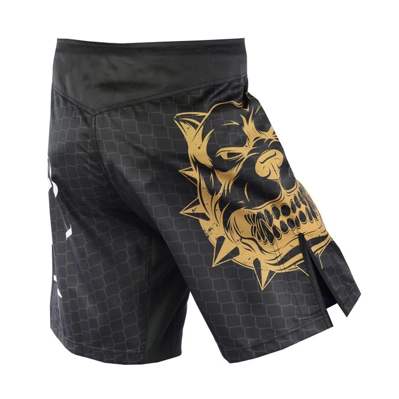 MMA Shorts Grappling Kick Boxing Mens Muay Thai Cage Fighting with High Quality Material Wholesale Price