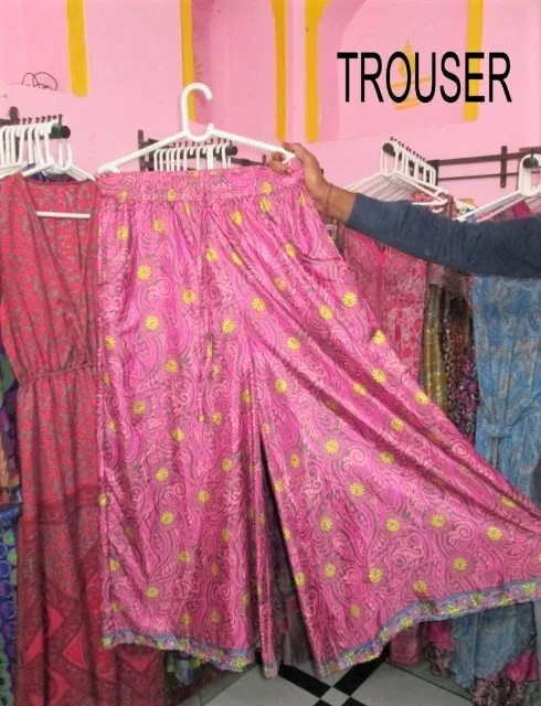 High Quality Silk Harem Pants Trousers Gypsy Hippie Bohemian Indian Baggy Style Men Women Pants